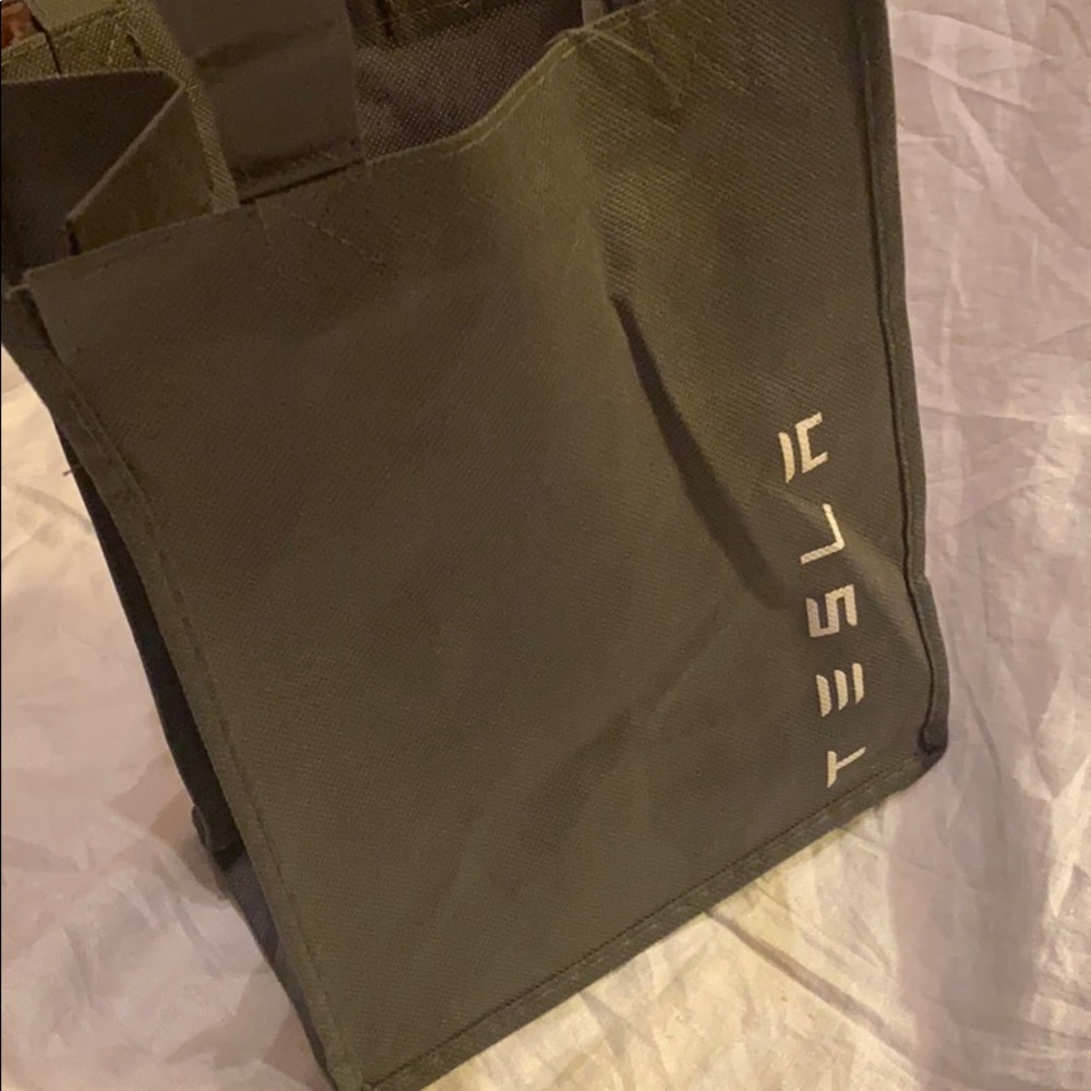 TESLA bag $5 only! Not used